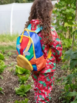 New Frugi Ramble Rainbow Backpack Bag