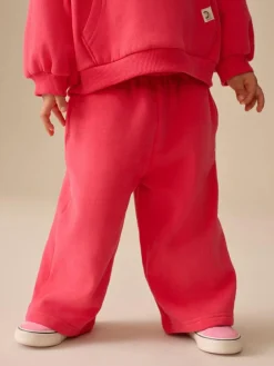 Next Fuchsia Pink Wide Leg Sweat Joggers (3mths-7yrs)