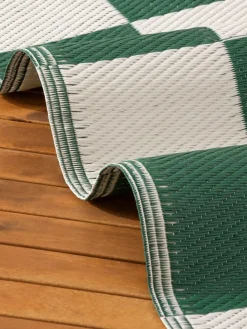 Furn Green Checkerboard Outdoor Rug^ Rugs & Runners