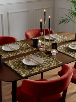 Hot Furn . Multi Leopard Placemats