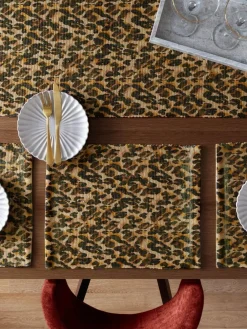 Hot Furn . Multi Leopard Placemats