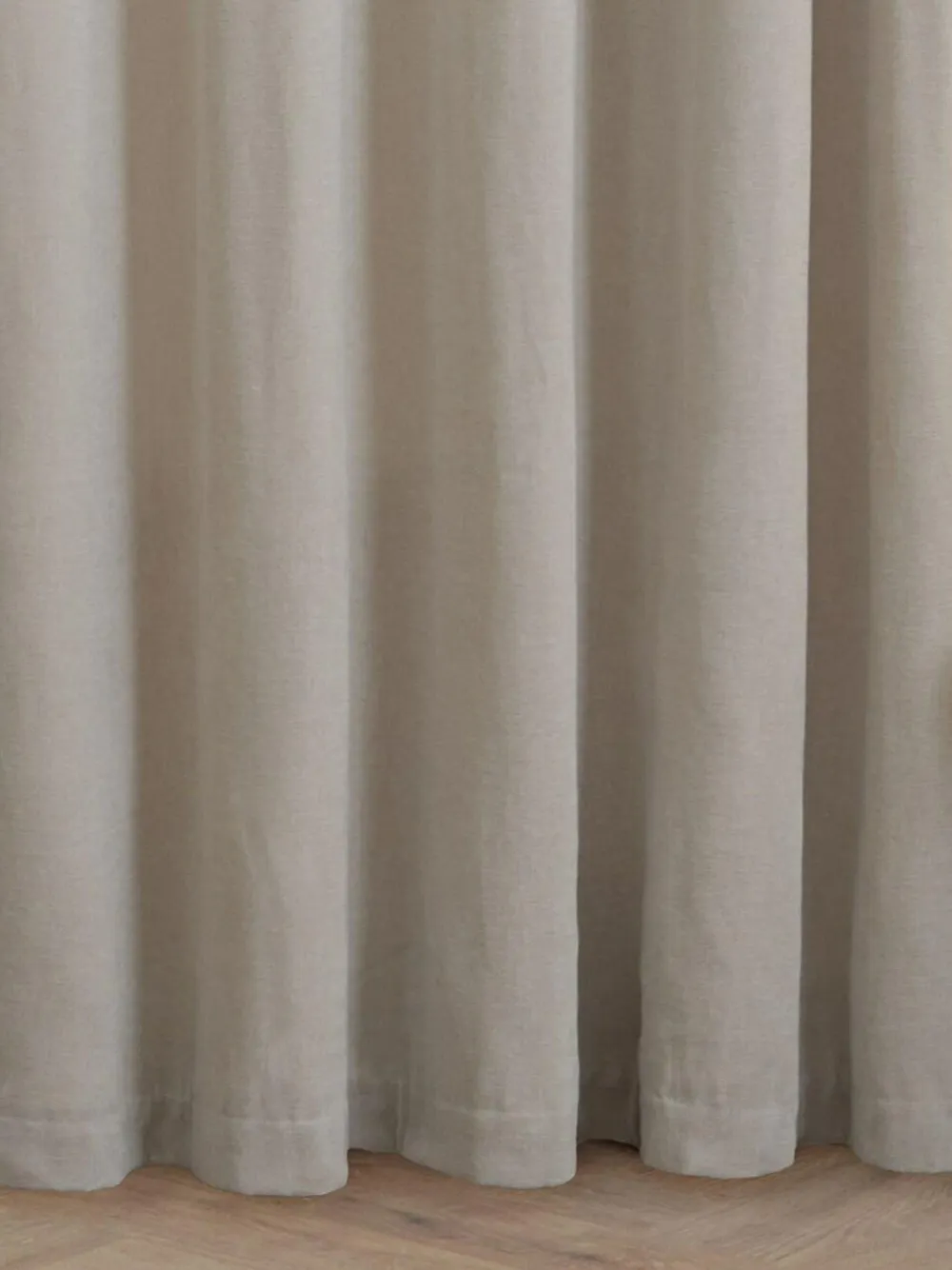Furn Natural Soft Chenille 100% Blackout Eyelet Curtains^ Curtains & Blinds