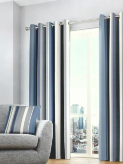 Fusion Whitworth Eyelet Curtains^ Curtains & Blinds