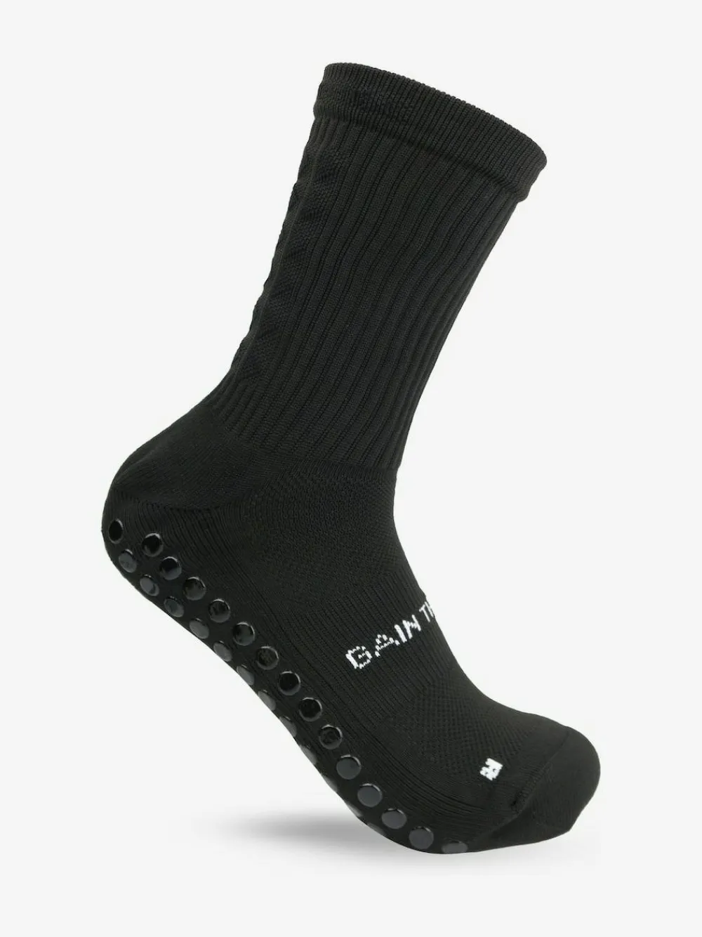 Sale Gain the Edge Black Midcalf Football Grip 3.0 Socks