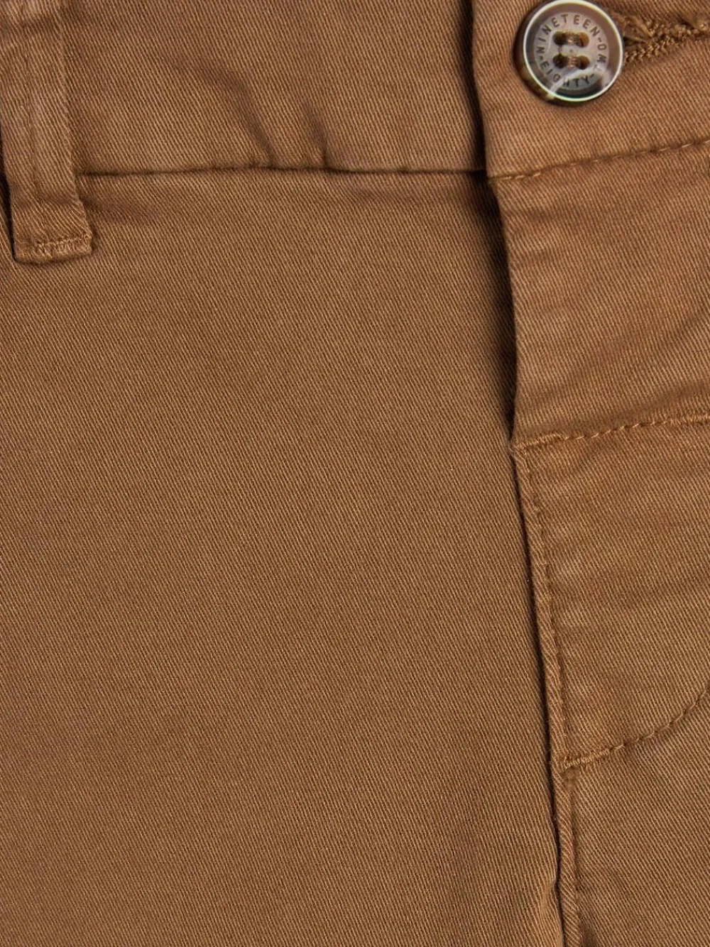 Clearance Next Ginger Tan Stretch Chino Trousers (3mths-7yrs)