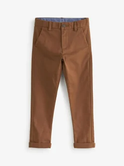 Best Next Ginger/Tan Brown Skinny Fit Stretch Chino Trousers (3-17yrs)