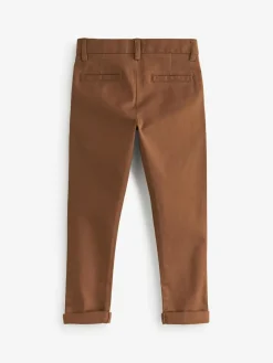Best Next Ginger/Tan Brown Skinny Fit Stretch Chino Trousers (3-17yrs)