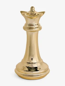 New Next Gold Ceramic Chess Piece Ornament