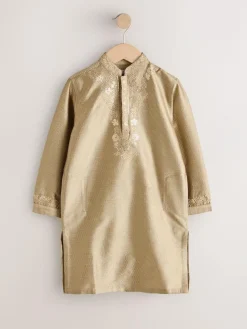 Next Gold Eid Kurta (3mths-16yrs)^BOY Shirts