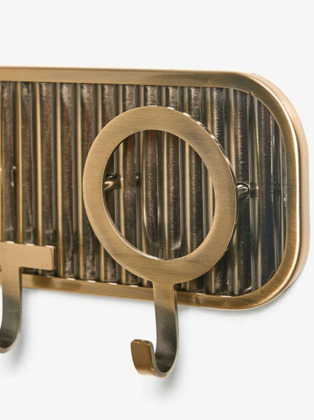 Next Gold Hello Key Hooks^ Storage & Organisation