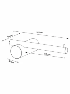 Best Next Gold Marble N. Premium Toilet Roll Holder