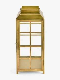 Next Gold Metal and Glass Lantern Extra large