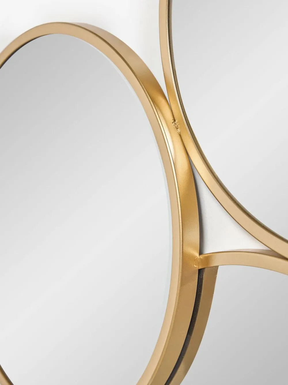 Sale Next Gold Round Cluster Mirror