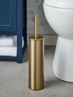 Next Gold Toilet Brush^ Bathroom Accessories