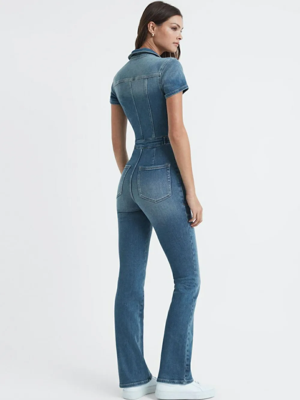 Good American Denim Bootcut Jumpsuit^Women Jumpsuits & Playsuits
