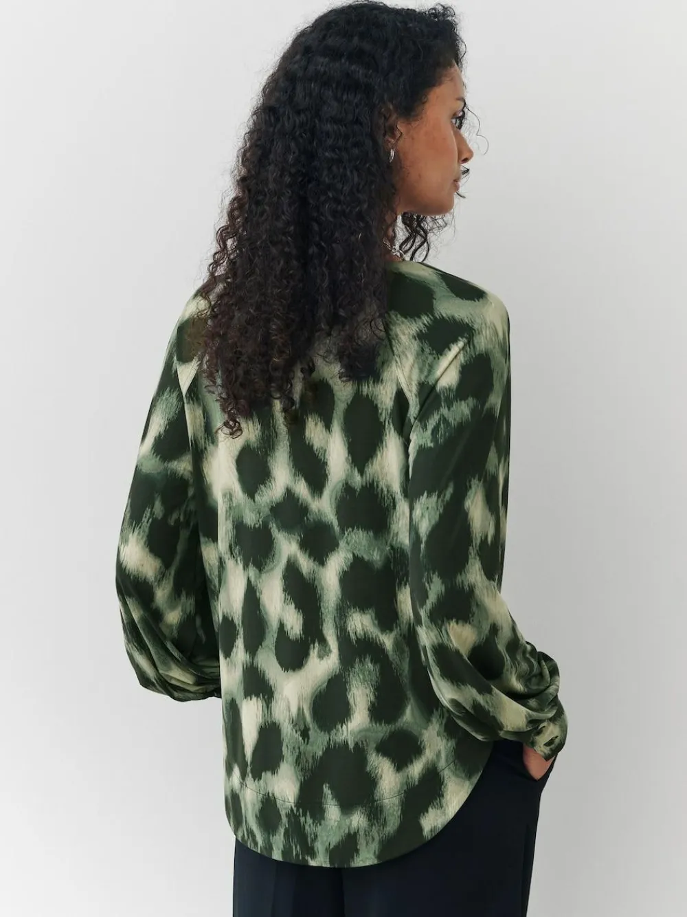 Next Long Sleeve V-Neck Jersery Blouse^Women Blouses & Shirts