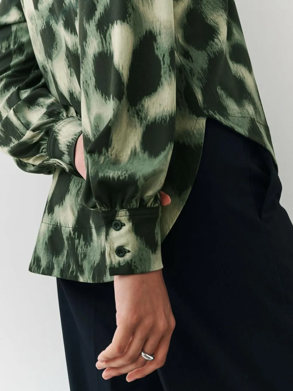 Next Long Sleeve V-Neck Jersery Blouse^Women Blouses & Shirts