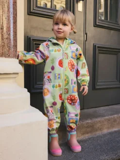 Clearance Next Green Character Waterproof Printed Puddlesuit (6mths-7yrs)