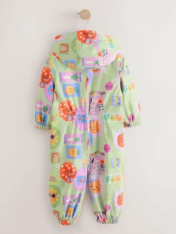 Clearance Next Green Character Waterproof Printed Puddlesuit (6mths-7yrs)
