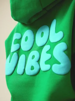 Best Next Cool Vibes Printed Hoodie and Joggers Set (3mths-7yrs) Green