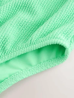 Next Crinkle Swimsuit (3-16yrs) Green