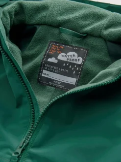 Next Green Crocodile Waterproof Fleece Lined Puddlesuit (3mths-7yrs)^BOY Baby Winter Clothing|Coats, Jackets & Pramsuits