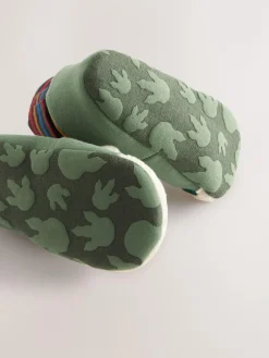 Discount Next Green Dinosaur Baby Sock Top Boot Shoes (0-18mths)