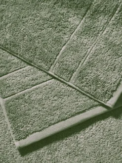 Next Green Egyptian Cotton Luxe Heavy Weight Towel^ Towels & Bathmats