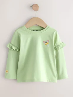 Best Next Long Sleeve Tops 4 Pack (3mths-7yrs) Green Fairy