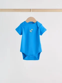 Outlet Next Green Farm 5 Pack Short Sleeve Baby Bodysuits