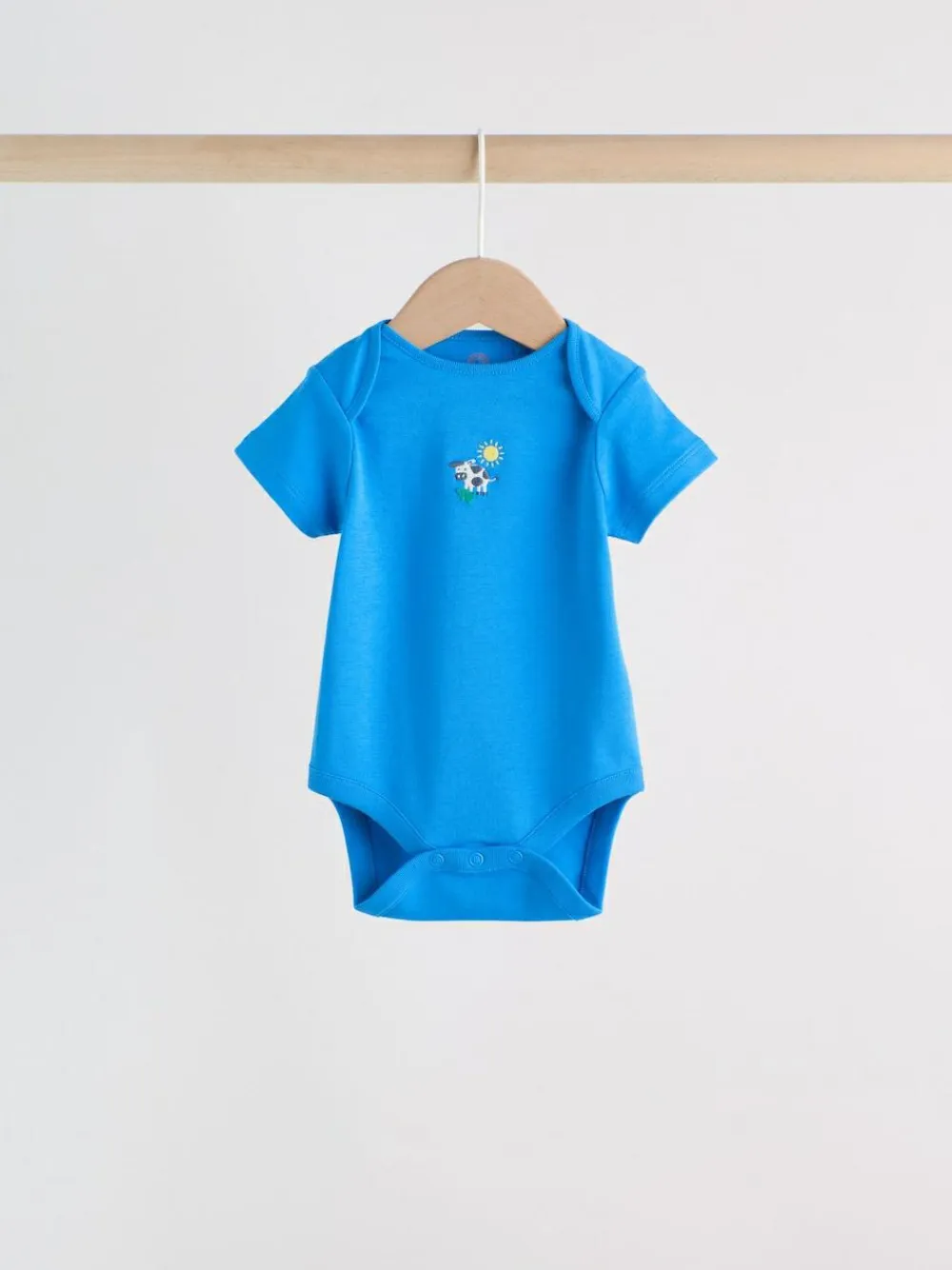 Outlet Next Green Farm 5 Pack Short Sleeve Baby Bodysuits