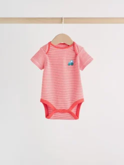 Outlet Next Green Farm 5 Pack Short Sleeve Baby Bodysuits