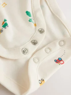 Next Green Farm Cord Dungarees and Bodysuit Set (0mths-2yrs)^BOY Rompers & Overalls|Dungarees