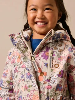 Sale Next Green Floral Character Waterproof Snowsuit (6mths-7yrs)