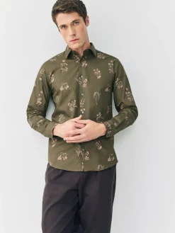 Next Kew Garden Long Sleeve Shirt^ Shirts