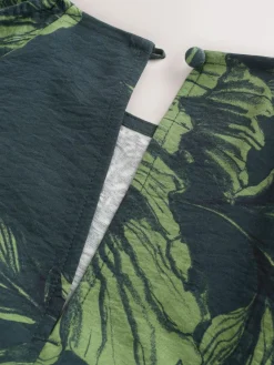 Next Print Puff Sleeve Midi Dress^Women Midi Dresses|Occasion Dresses