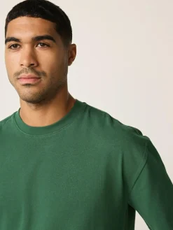 Next Green Forest Relaxed Fit Heavyweight T-Shirt^ Tops & T-Shirts