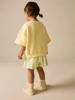 Next Green Fruit Top and Shorts Set (3mths-7yrs)
