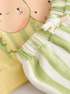 Next Green Fruit Top and Shorts Set (3mths-7yrs)