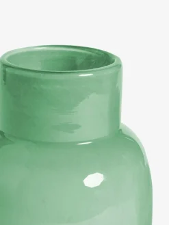 New Next Glass Vase Green