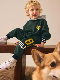 Discount Next Hoodie and Joggers Set (3mths-7yrs) Green