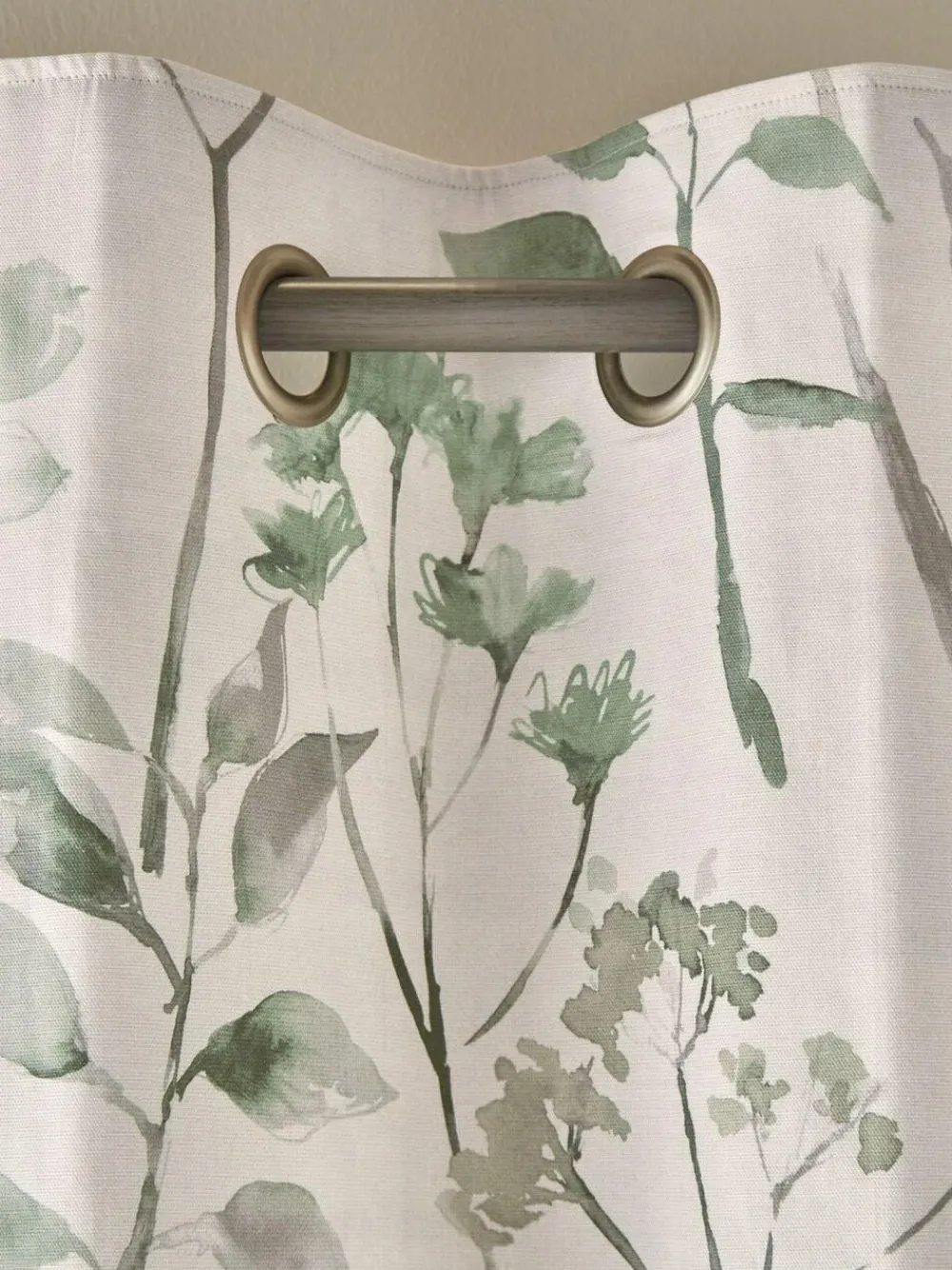 Next Isla Floral Print Blackout/Thermal Eyelet Curtains^ Curtains & Blinds