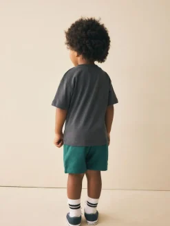 Next Green Jersey Shorts (3mths-7yrs)^BOY Shorts|Shorts