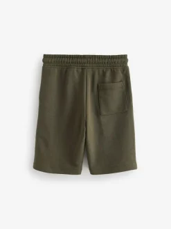 Next Green Khaki Regular Fit Basic Shorts (3-16yrs)^BOY Shorts