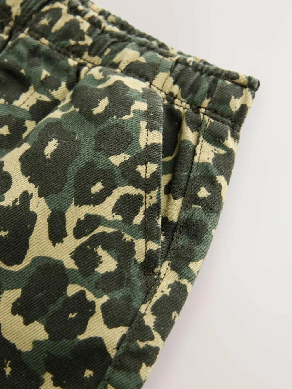 Hot Next Green Leopard Print Printed Pull On Wide Trousers (3mths-7yrs)