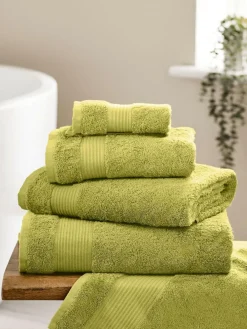 Next Green Lime Egyptian Cotton Towel^ Towels & Bathmats