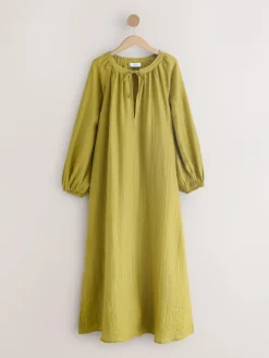 Next Long Sleeve Maxi Kaftan^Women Maxi Dresses