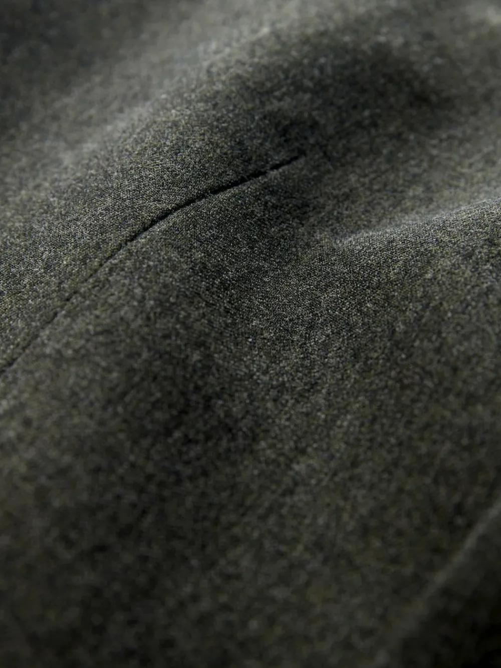 Hot Next Merino Wool Blend Suit Waistcoat Green