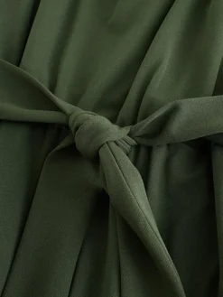 Outlet Next Occasion Cowl Neck Sleeveless Jersey Jumpsuit Green