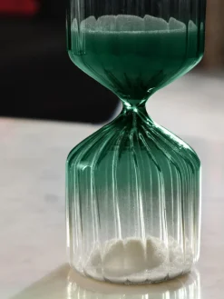 Sale Next Green Ombré Glass Decorative Sand Timer